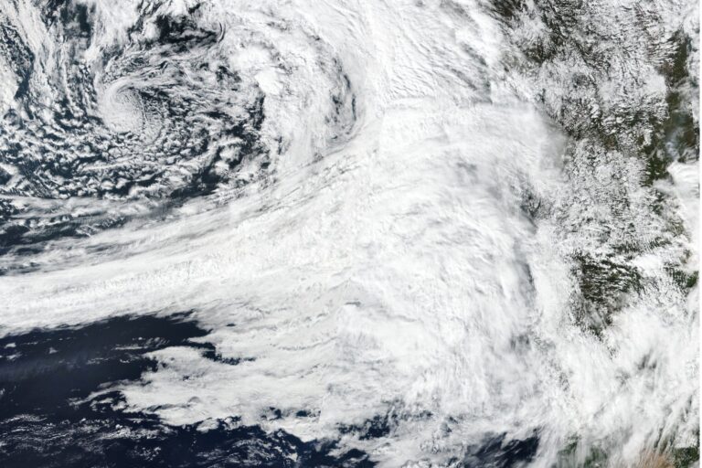Satellite Images Capture Huge Atmospheric River Sweeping Over Alaska ...