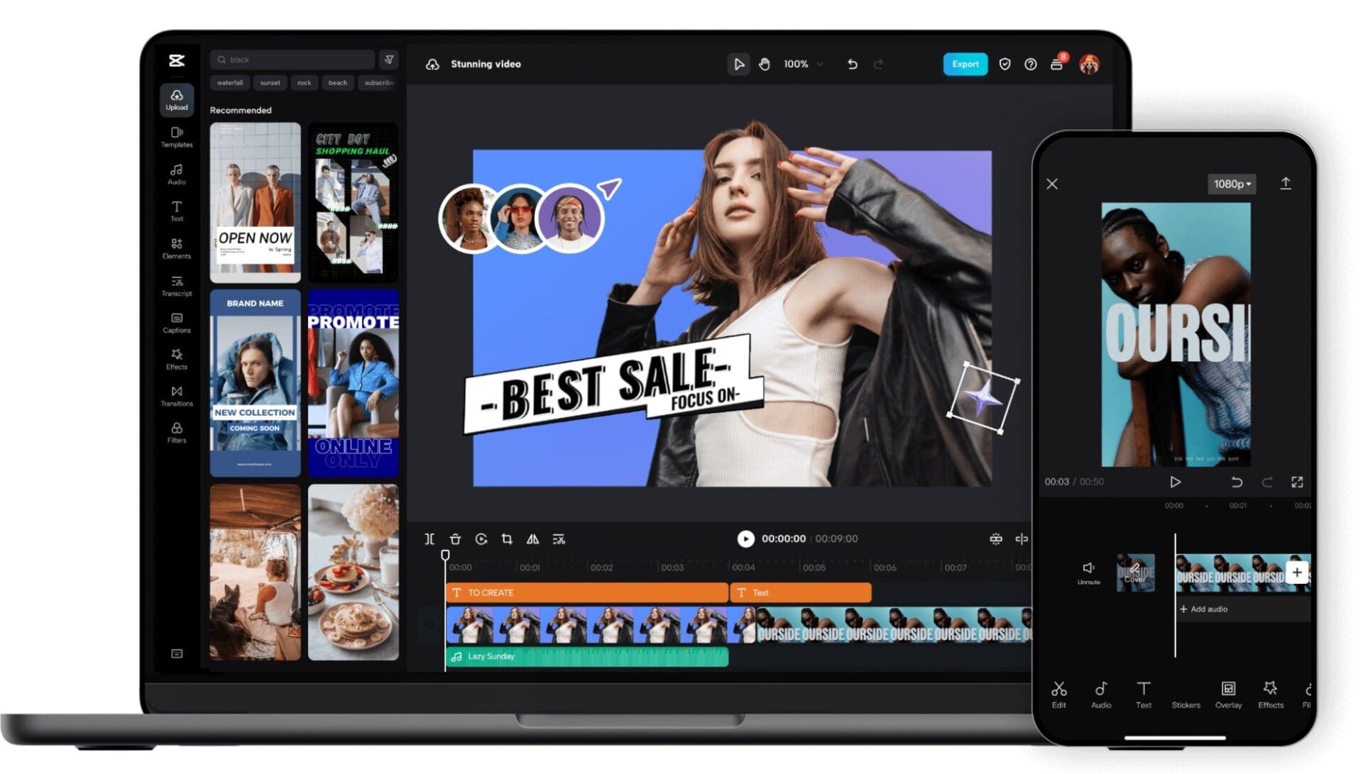 Capcut On Different Devices