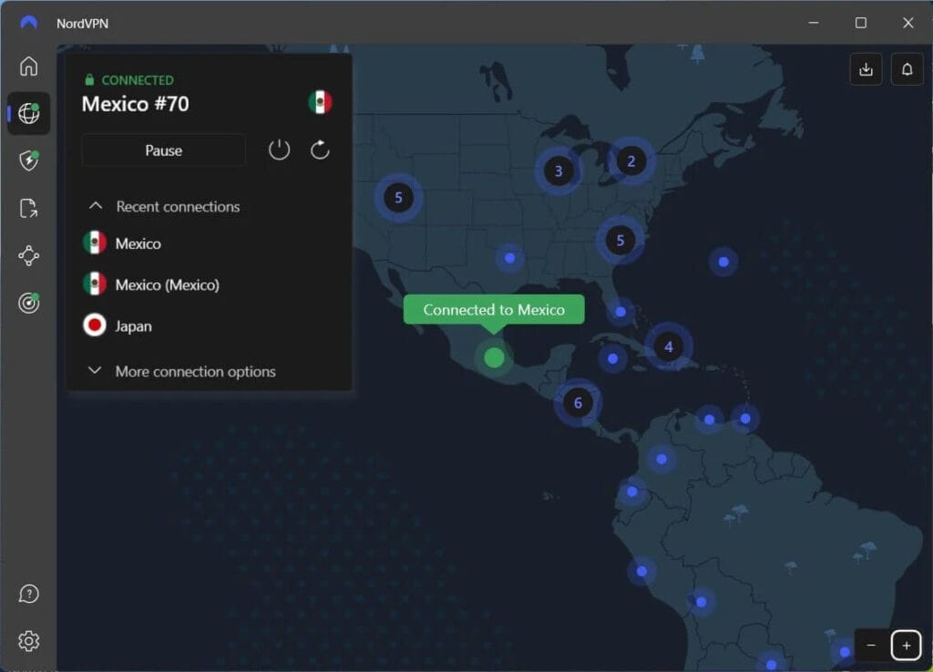 Connect To Mexican Server Using Nordvpn