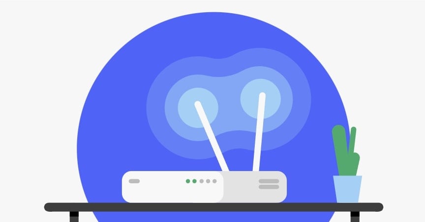 Image Representing Router Installation