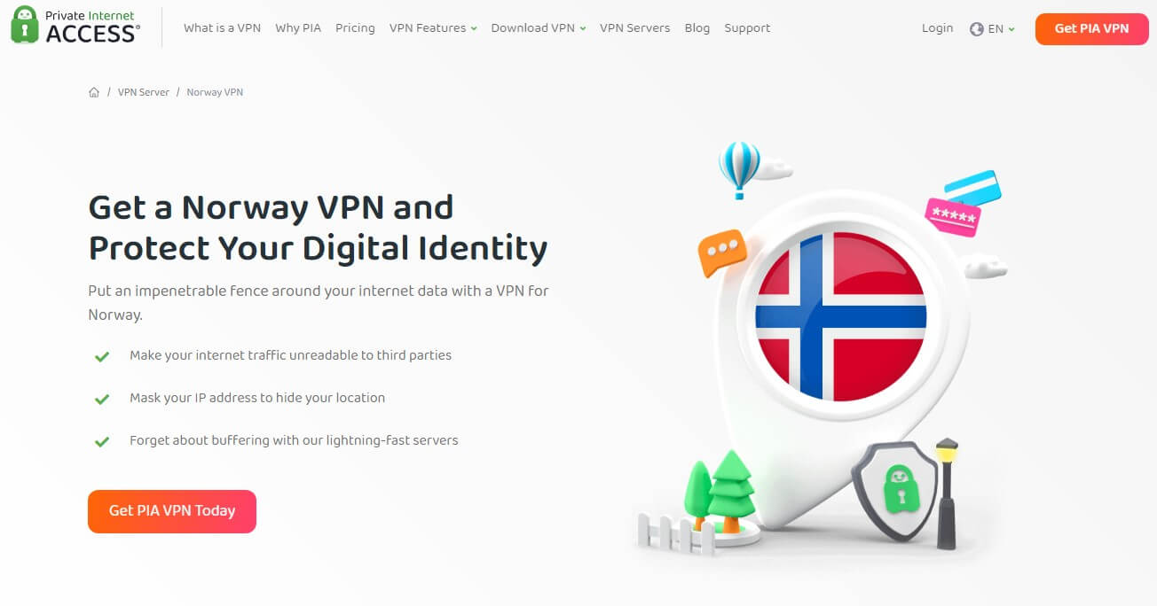 Pia Vpn Norway