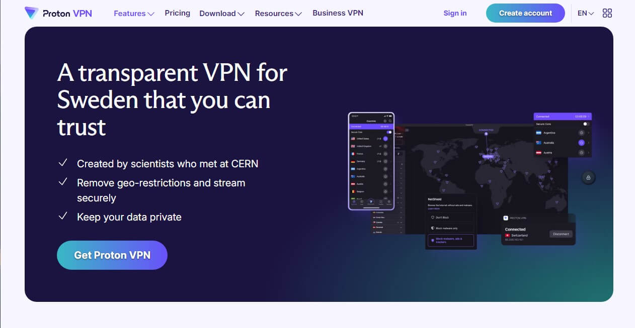Proton Vpn Sweden