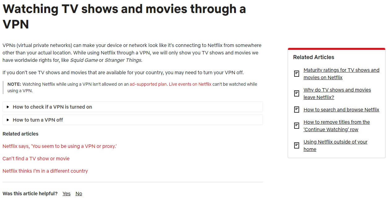 Netflix Vpn Policy