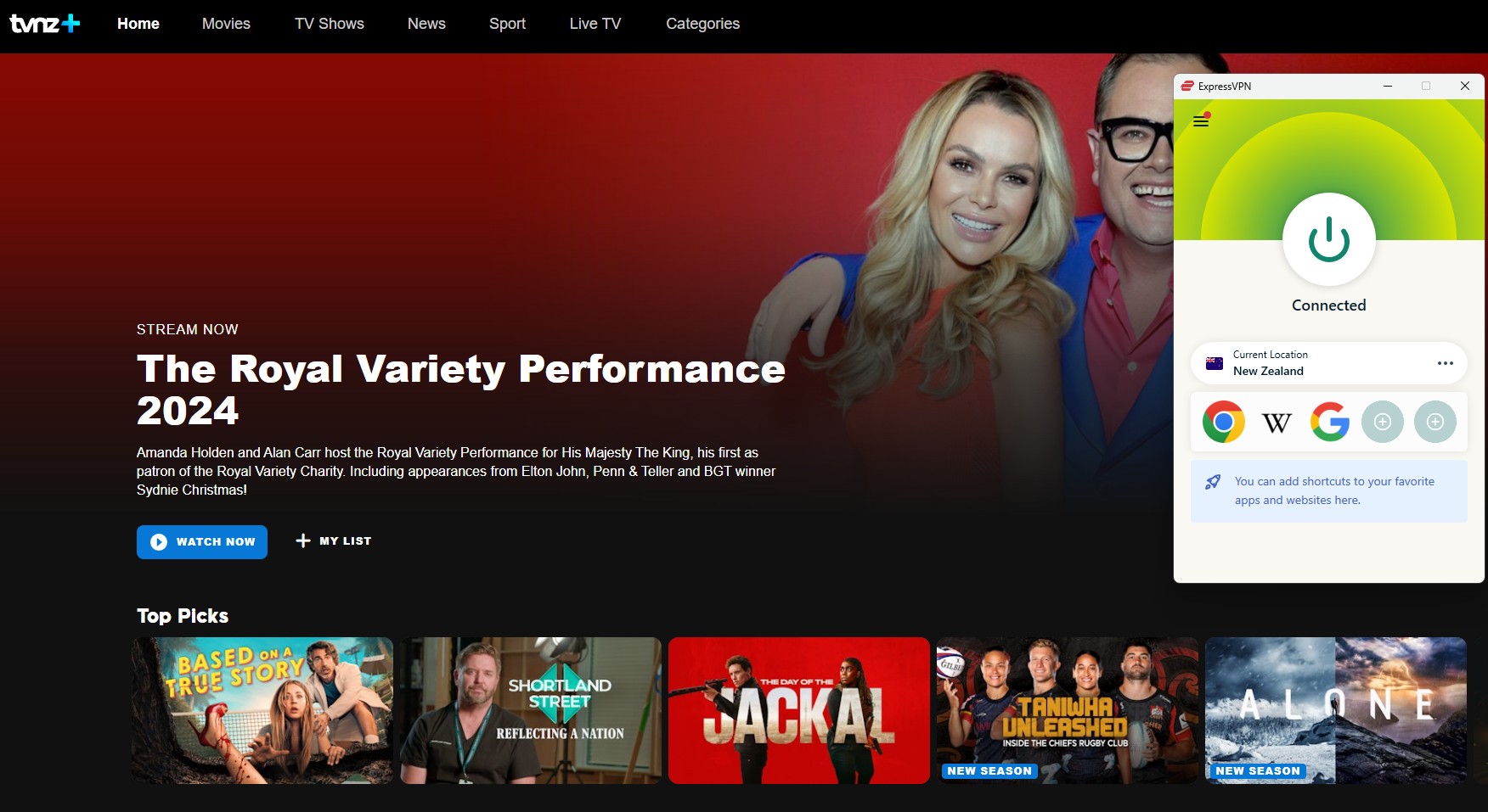 Expressvpn Connected To Nz Server