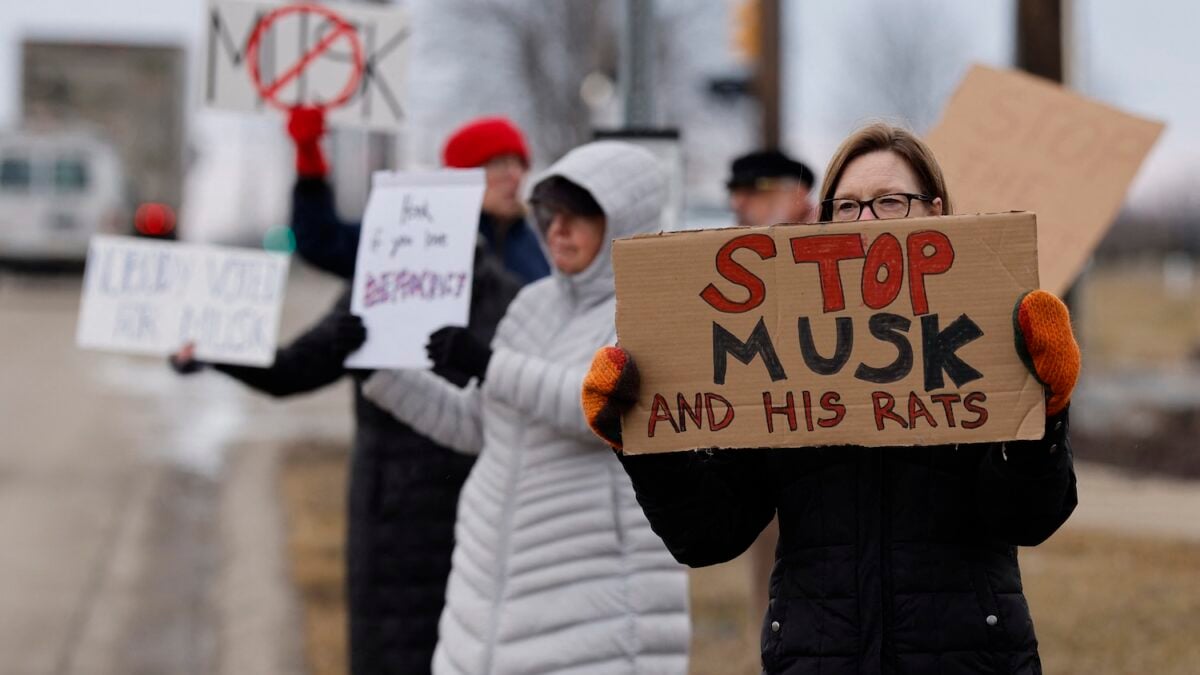 How to Find Your Local Protest Against Elon Musk