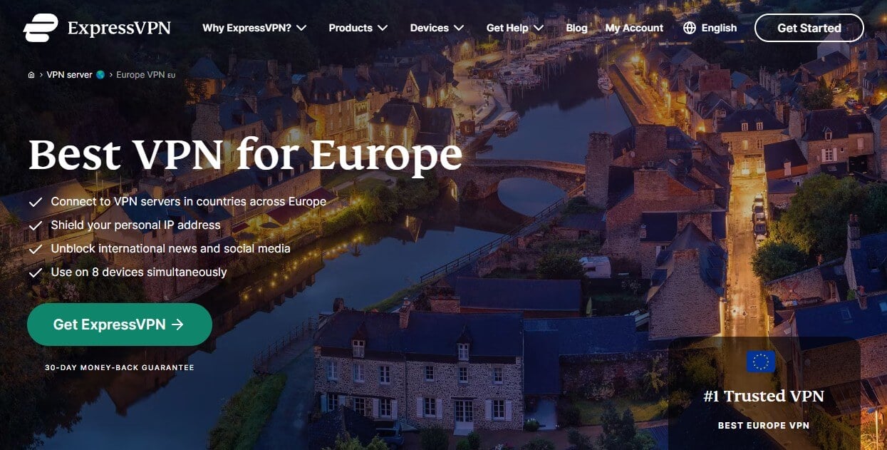 Expressvpn Europe