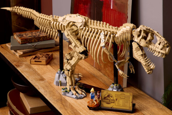 Lego's Next Jurassic Park Set is the Dino Skeleton You've Always Wanted