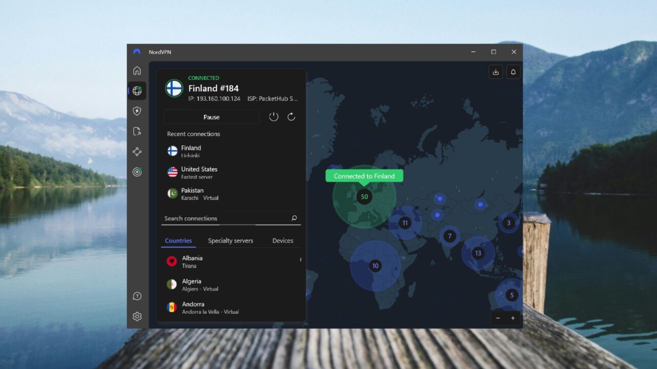 How to get a Finnish IP address from anywhere