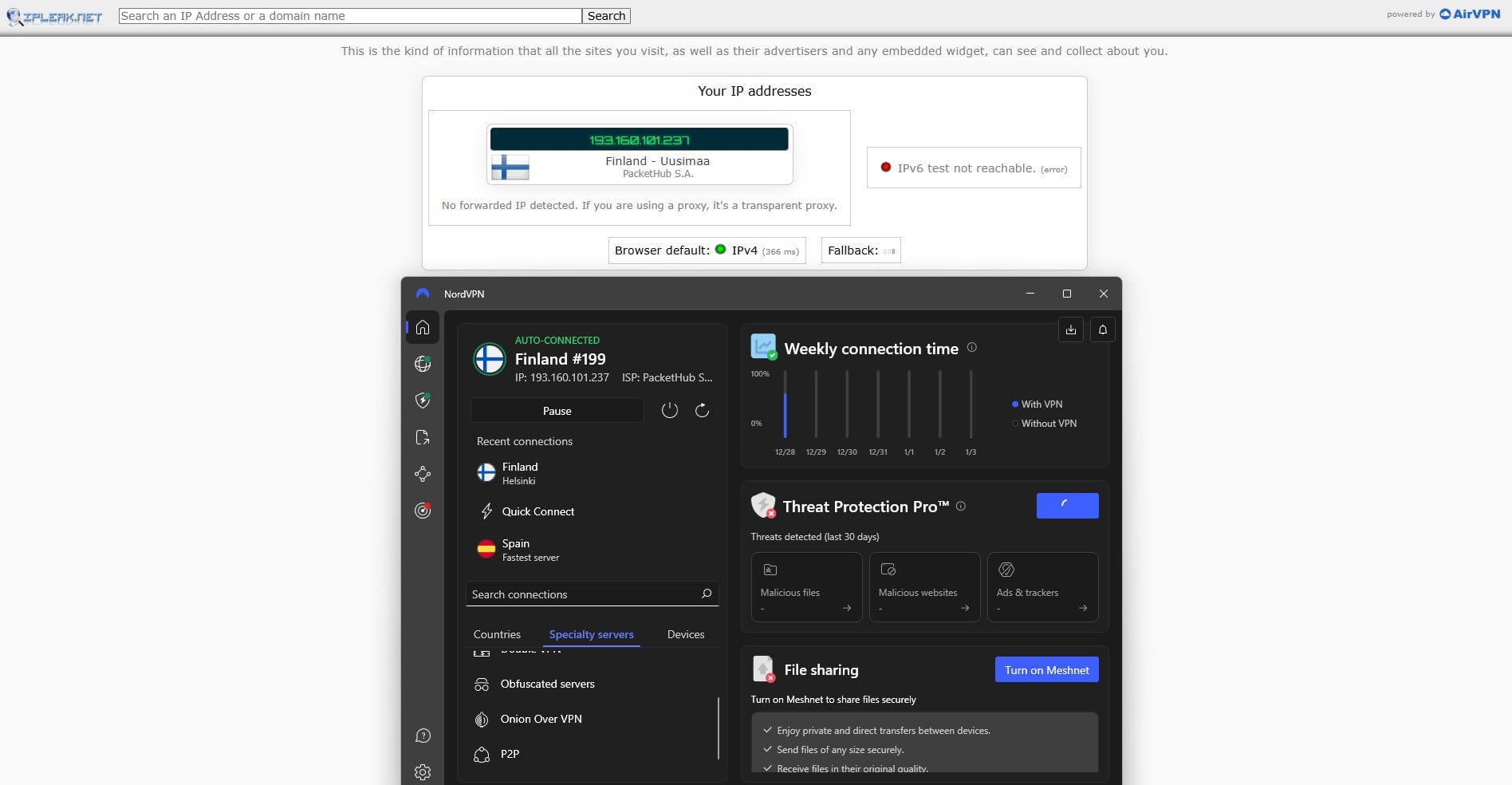 Nordvpn Passess Ip Leak Test