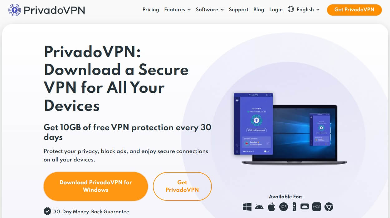 Privadovpn Free