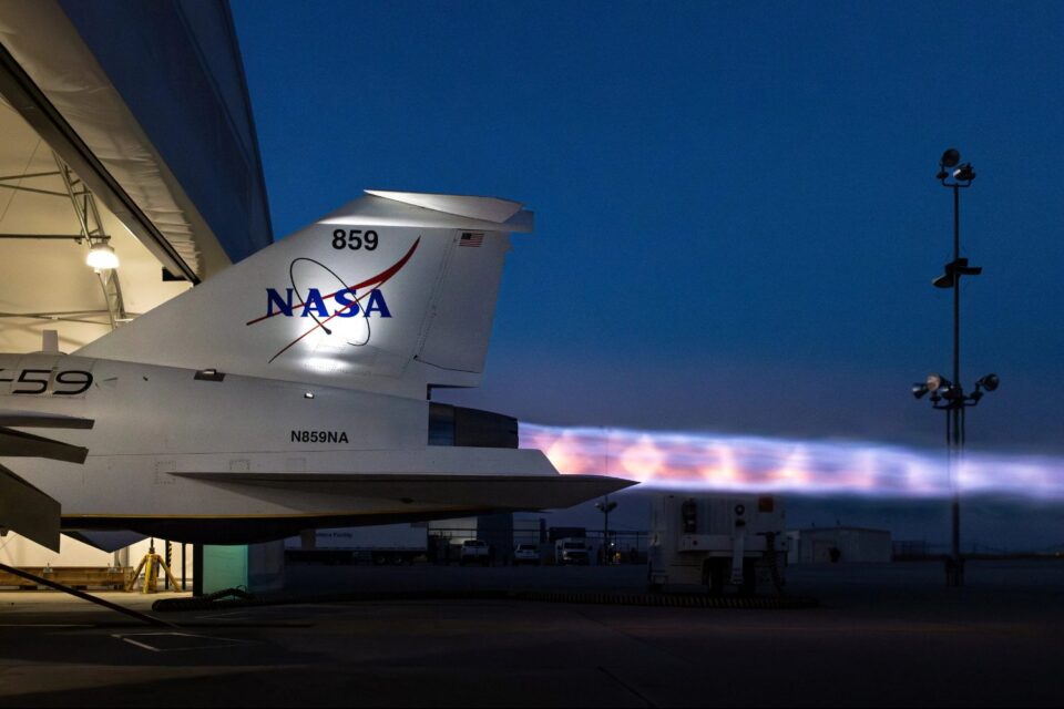 NASA Just Fired up Its Quiet Supersonic Jet—and It Looks Like Pure Speed
