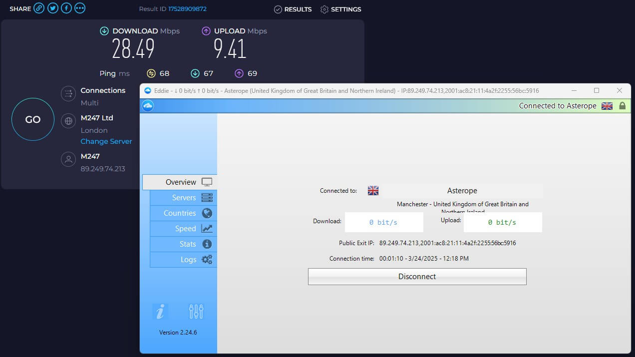 Airvpn Uk Speed Test