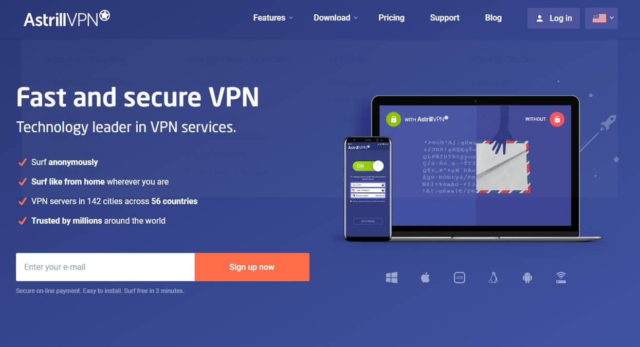 Astrill Vpn Home Page