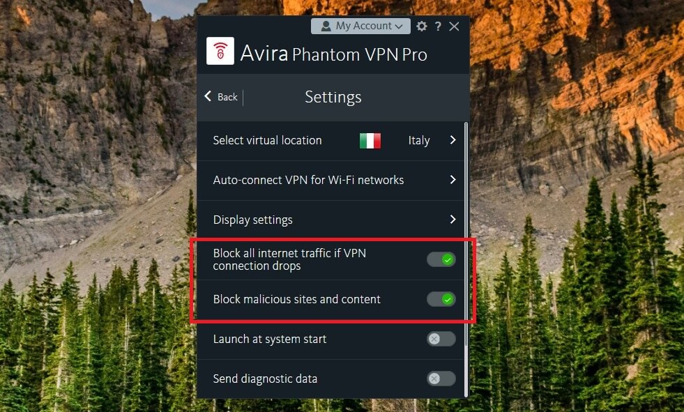 Avira Phantom Vpn Security Features