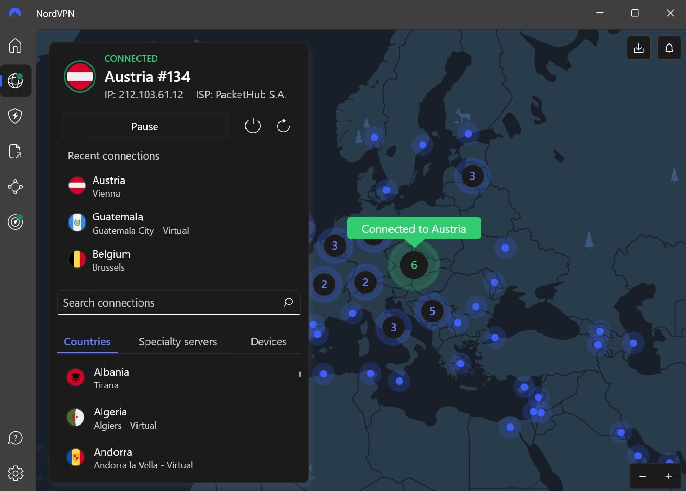 Nordvpn Austrian Ip Address