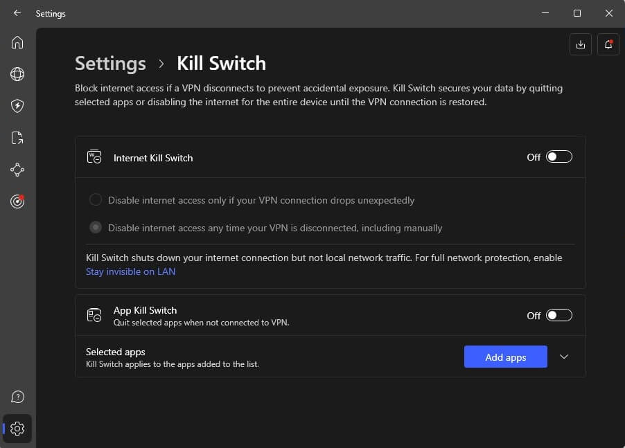 Nordvpn Kill Switch Advanced