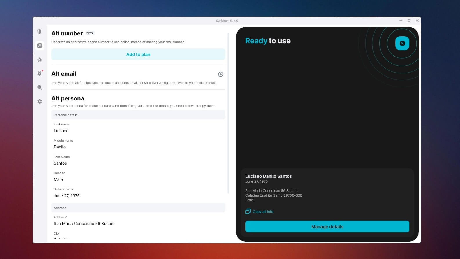 Surfshark Alternative Id App