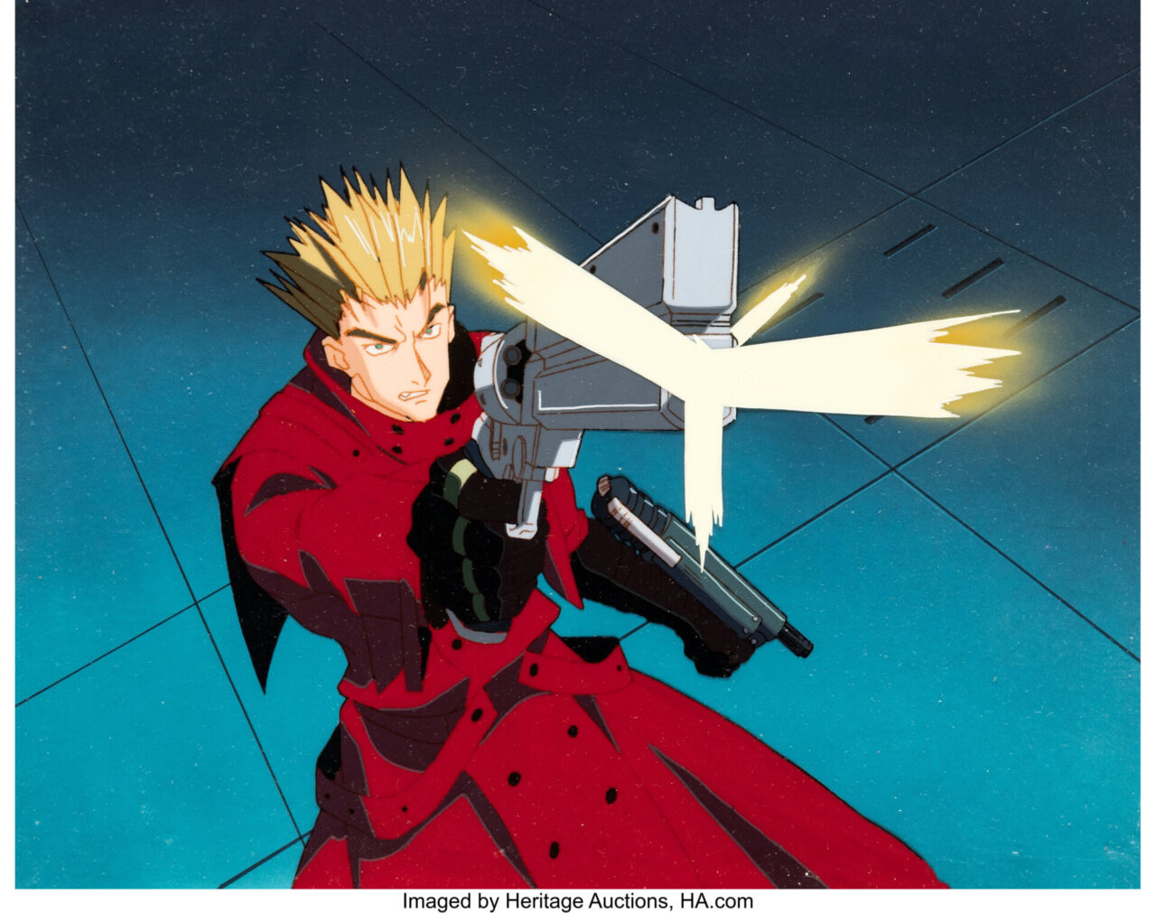 Trigun Rug Someone Give Us $17 Million So We Can Buy This Original Anime Art