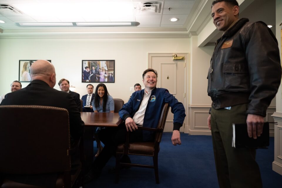Elon Musk Goes to the Pentagon as Trump Insists He’s Not Being Briefed ...