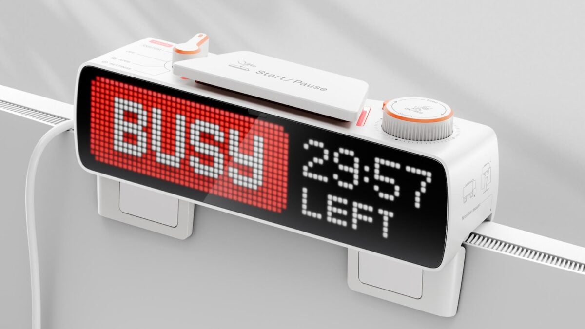 The Flipper Busy Bar is a 'F*** Off' Button For Your Desktop