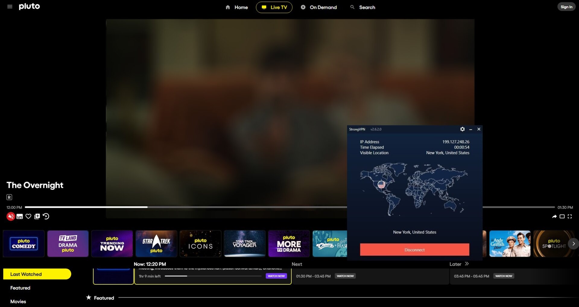 Pluto Tv Strongvpn