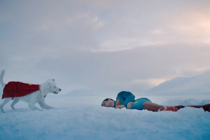 Now You Can See Krypto Be a Very Good Boy in New Superman Footage