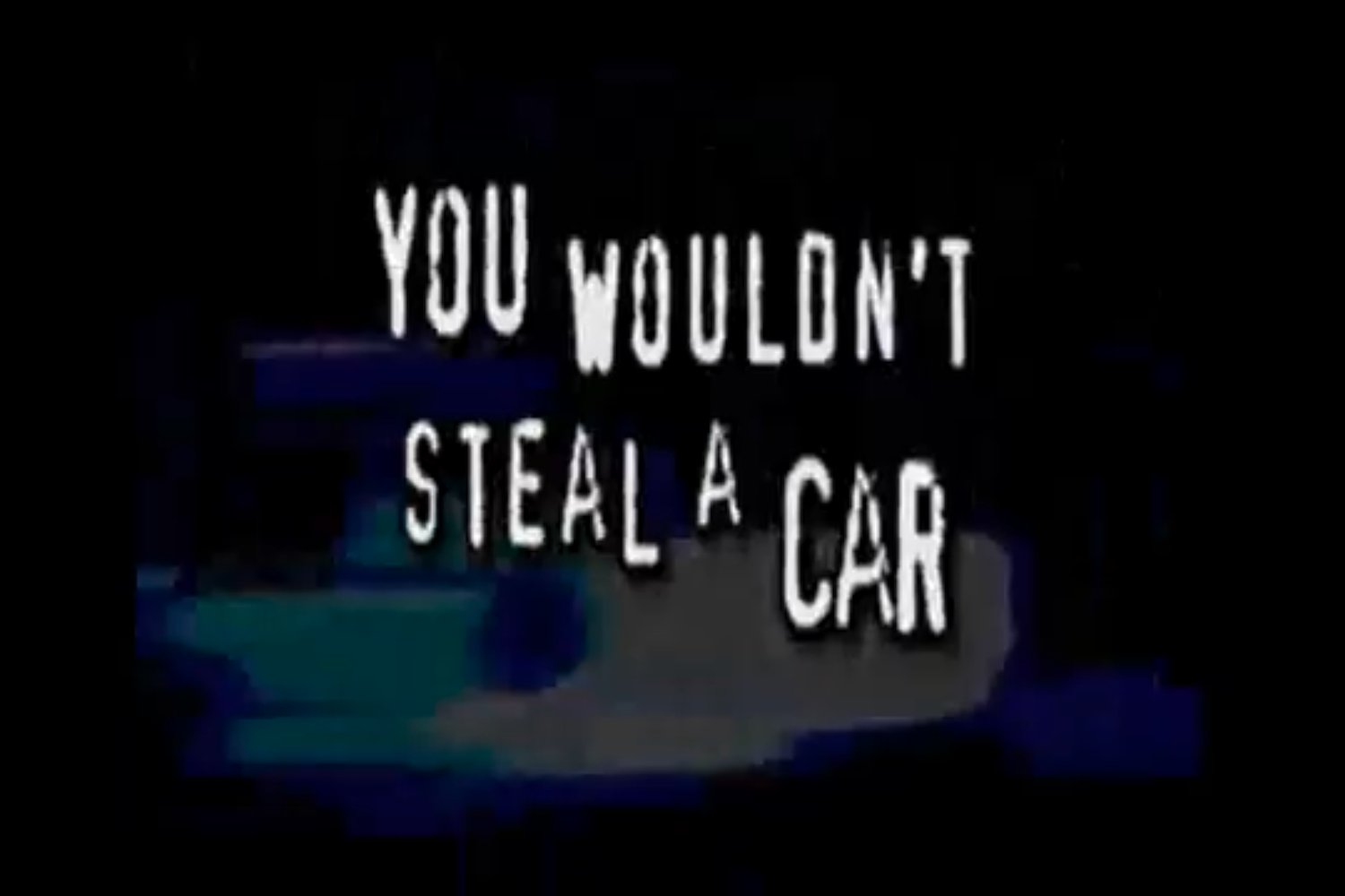 Iconic Anti Piracy Ad May Have Used Pirated Font Iconic Anti Piracy Ad May Have Used Pirated Font
