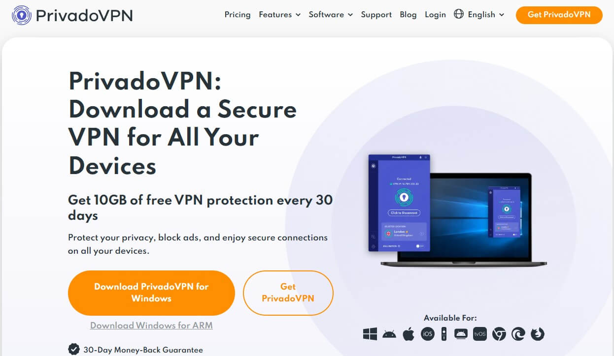 Privadovpn Free