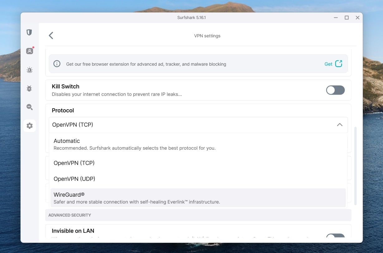 Surfshark Wireguard Protocol
