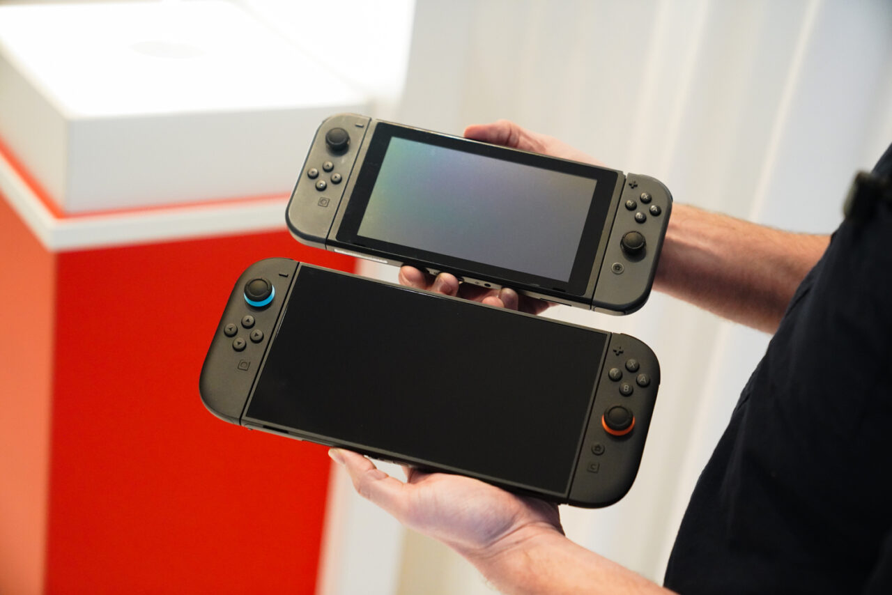 Nintendo Switch 2 Size Comparison Vs Original Switch Vs Steam Deck