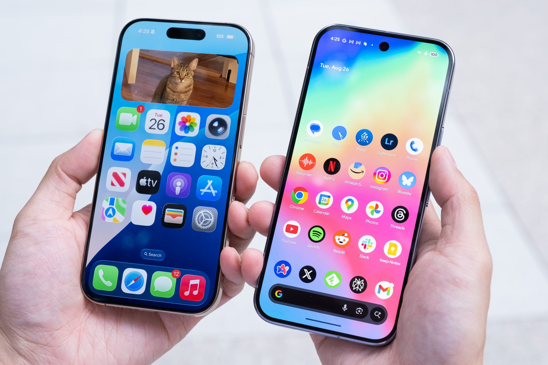 iPhone 16 Pro vs. Pixel 10 Pro