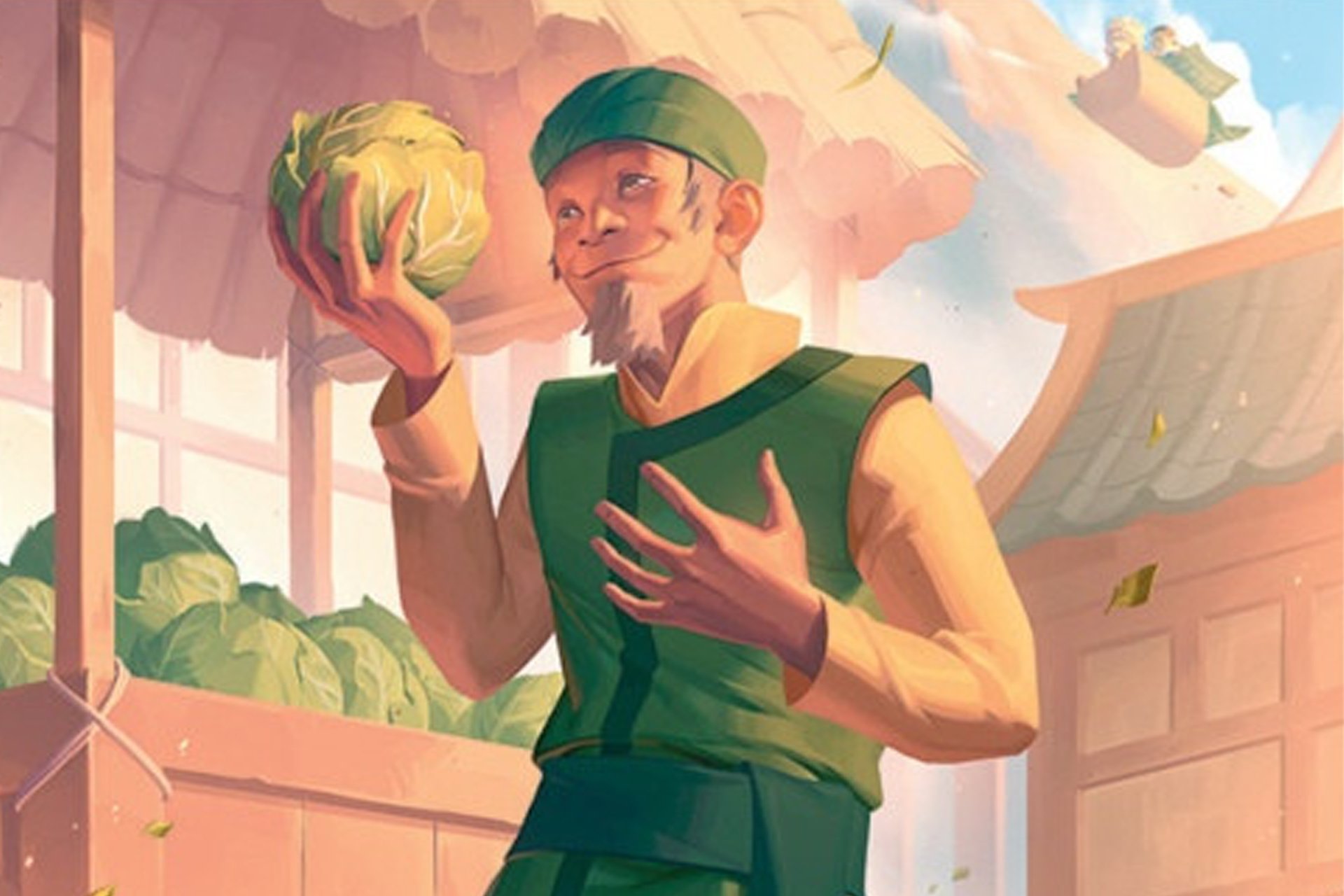 Magic The Gathering Avatar Last Airbender Cabbage Guy Card