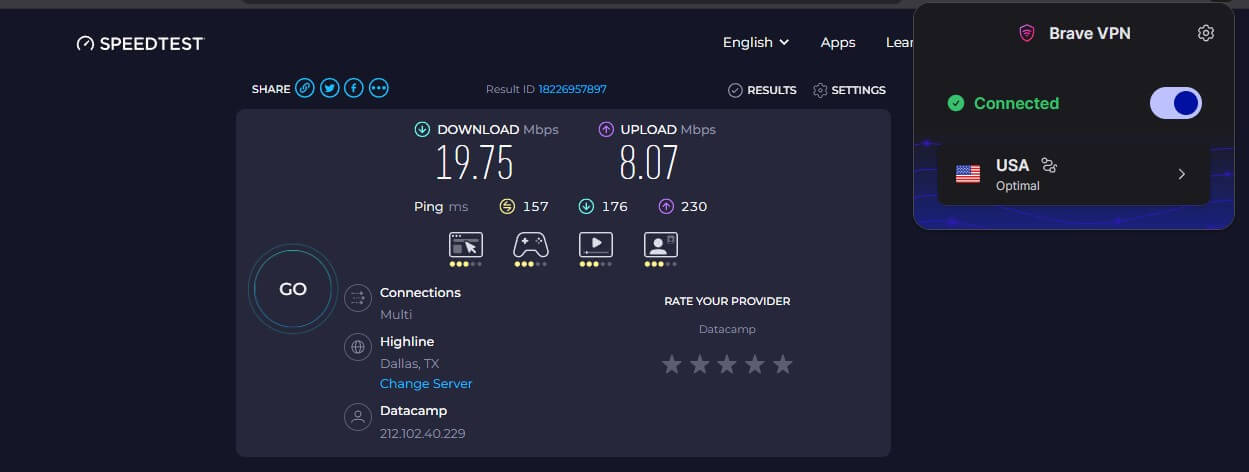 Brave Vpn Us Speed Test
