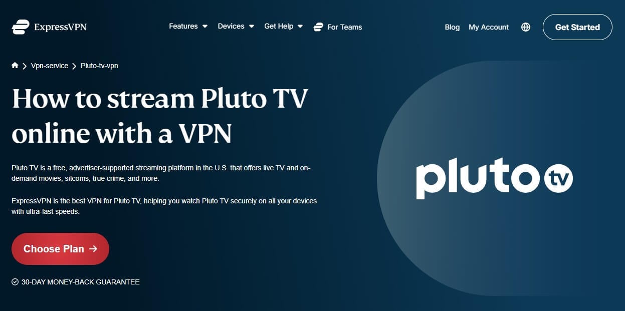 Expressvpn Pluto Tv