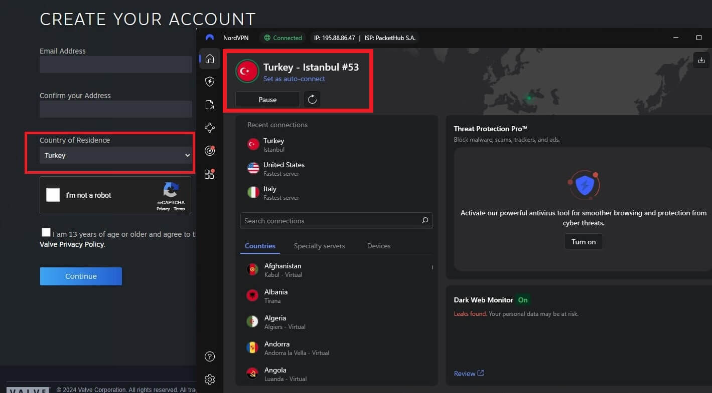 Nordvpn Create New Account Steam