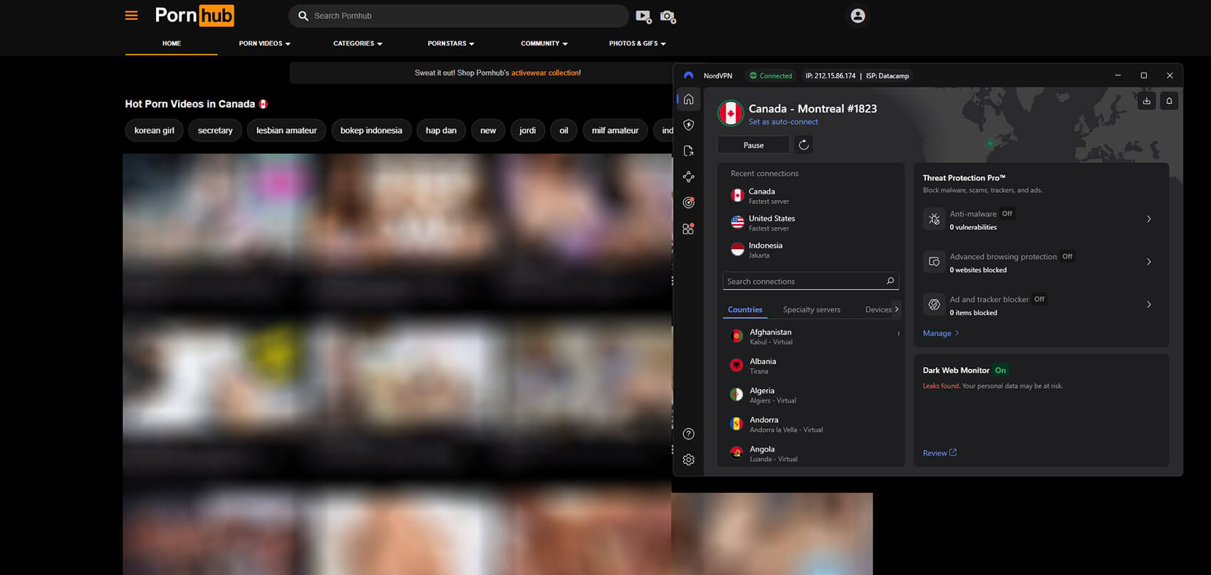 Nordvpn Pornhub Unblock Canada