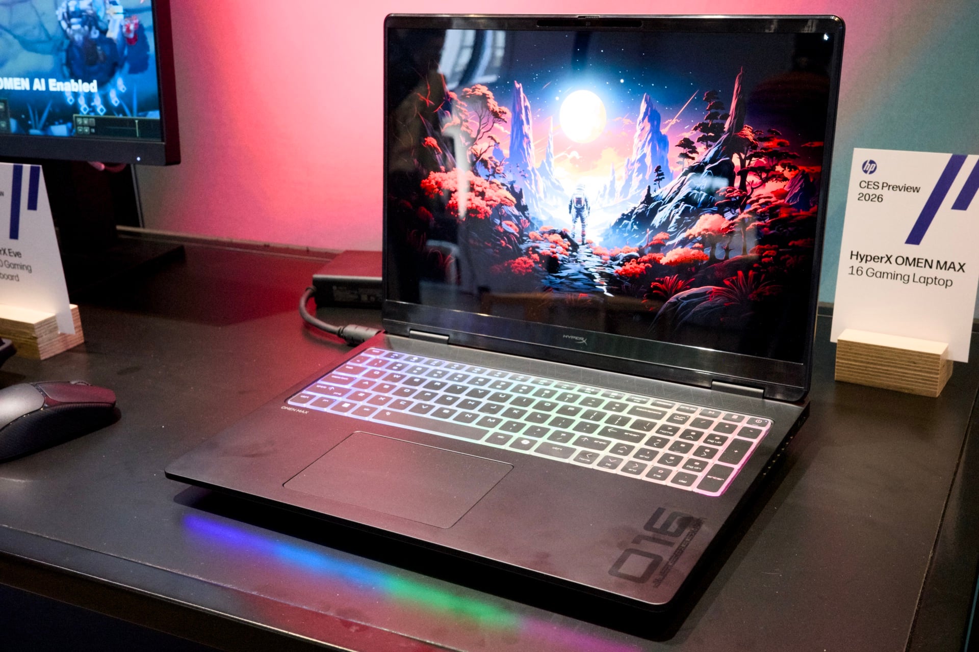 Though it may look familiar, the new HyperX Omen 16 Max has a lot of power flowing through it.