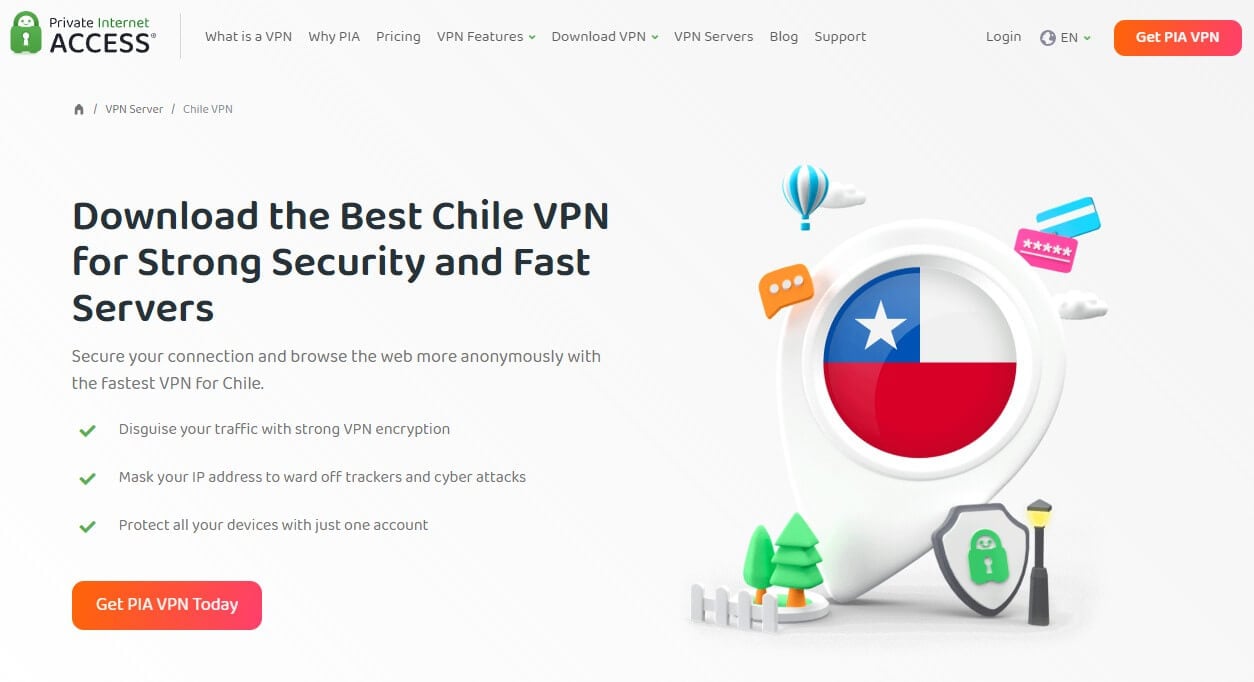 Pia Vpn Chile