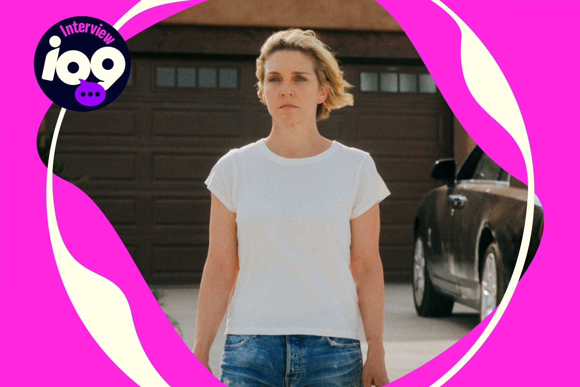 Rhea Seehorn as Carol Sturka in 'Pluribus.'