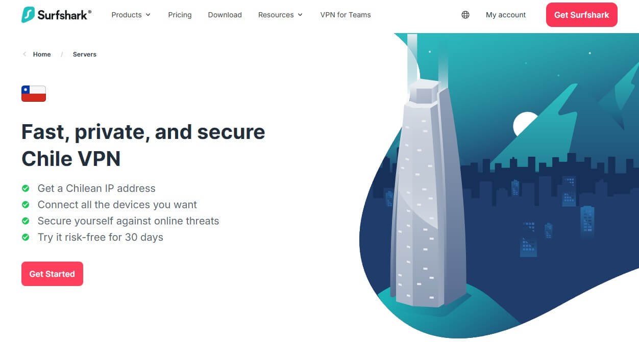 Surfshark Chile