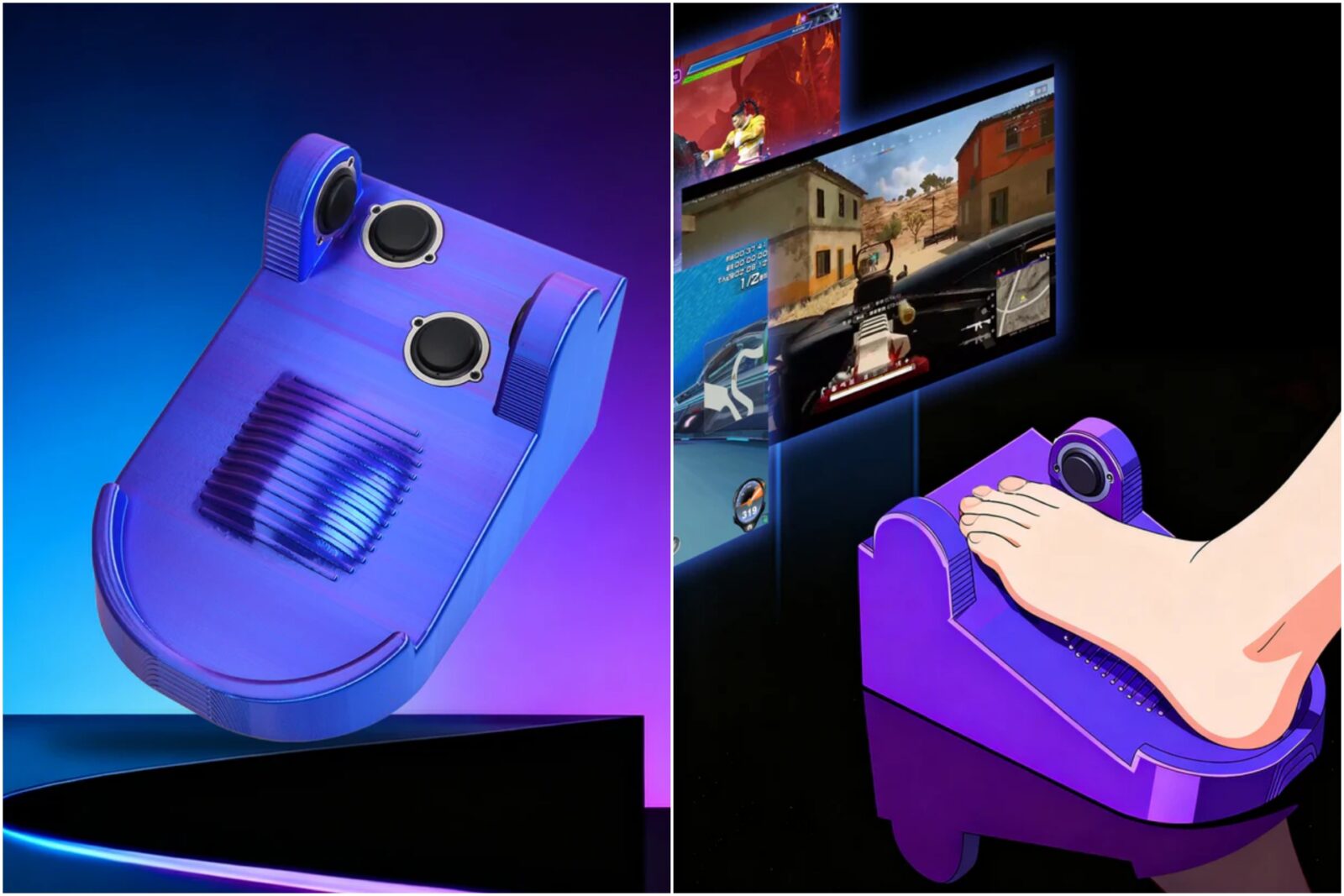 The Next Gaming Trend Is… Uh, Controllers for Your Feet?