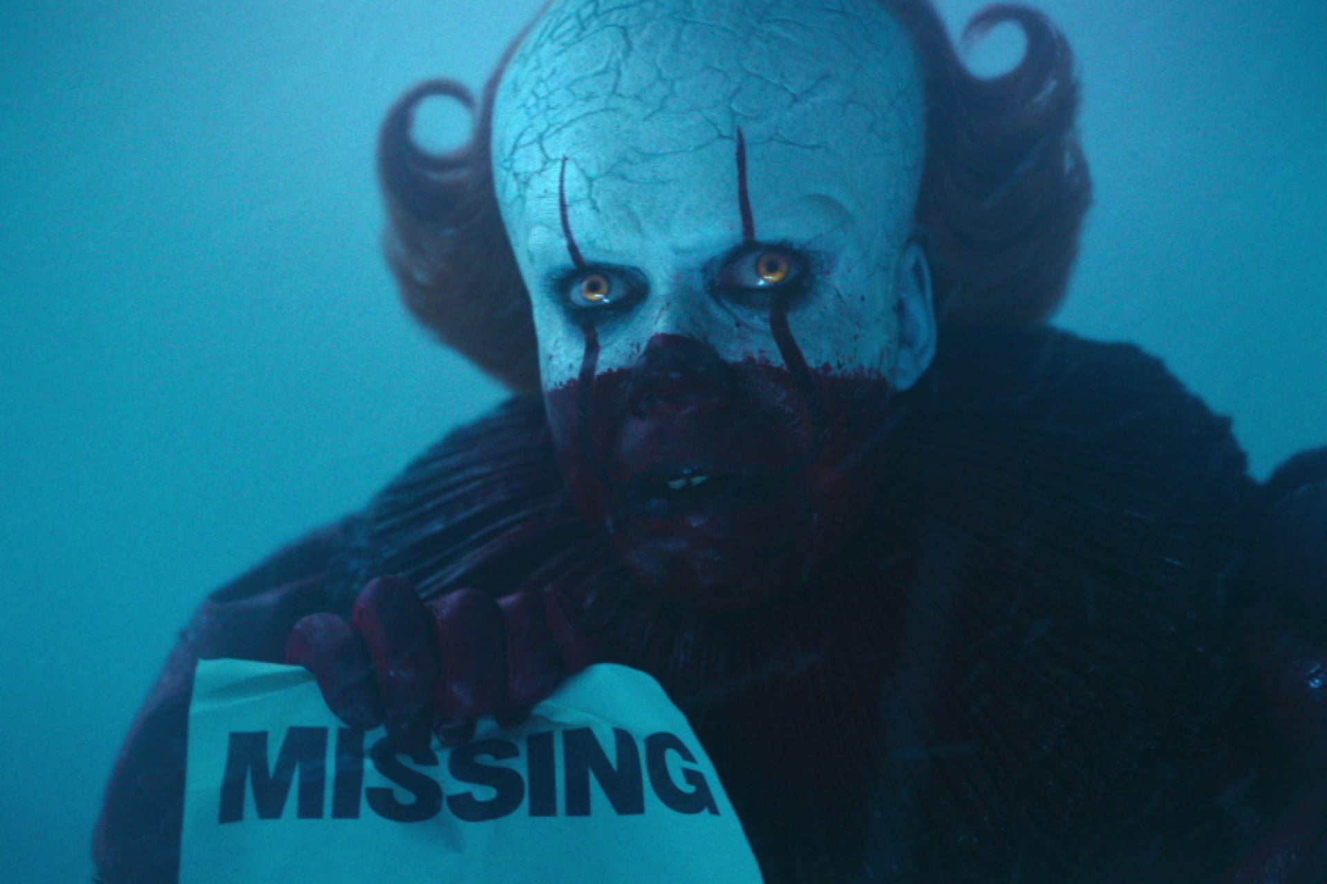 Bill Skarsgard Pennywise Missingflyer