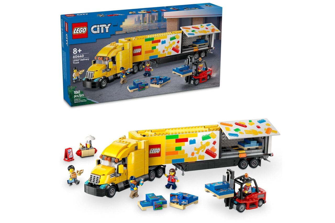 Lego City Yellow Truck