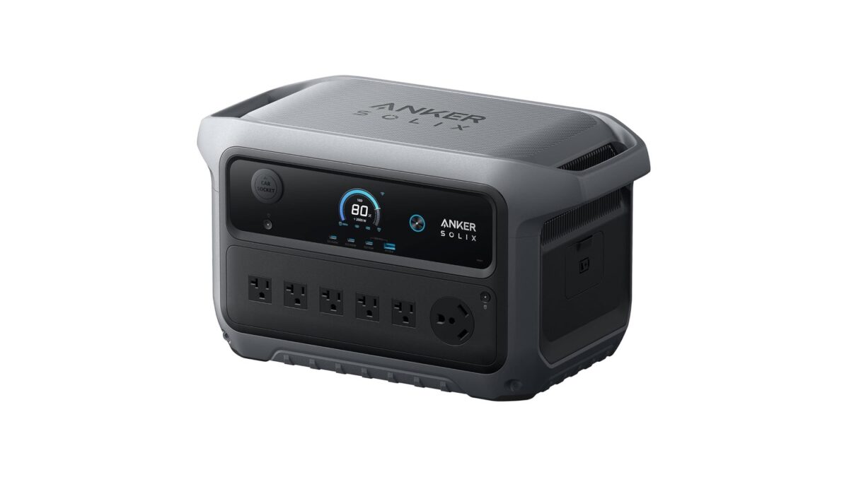 Anker SOLIX Portable Power Station at 52% Off Hits Record Low, the C2000  Gen 2 Delivering 4,000W Peak Power