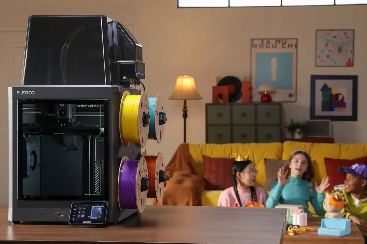 ELEGOO Debuts Its First Multicolor FDM 3D Printer With the