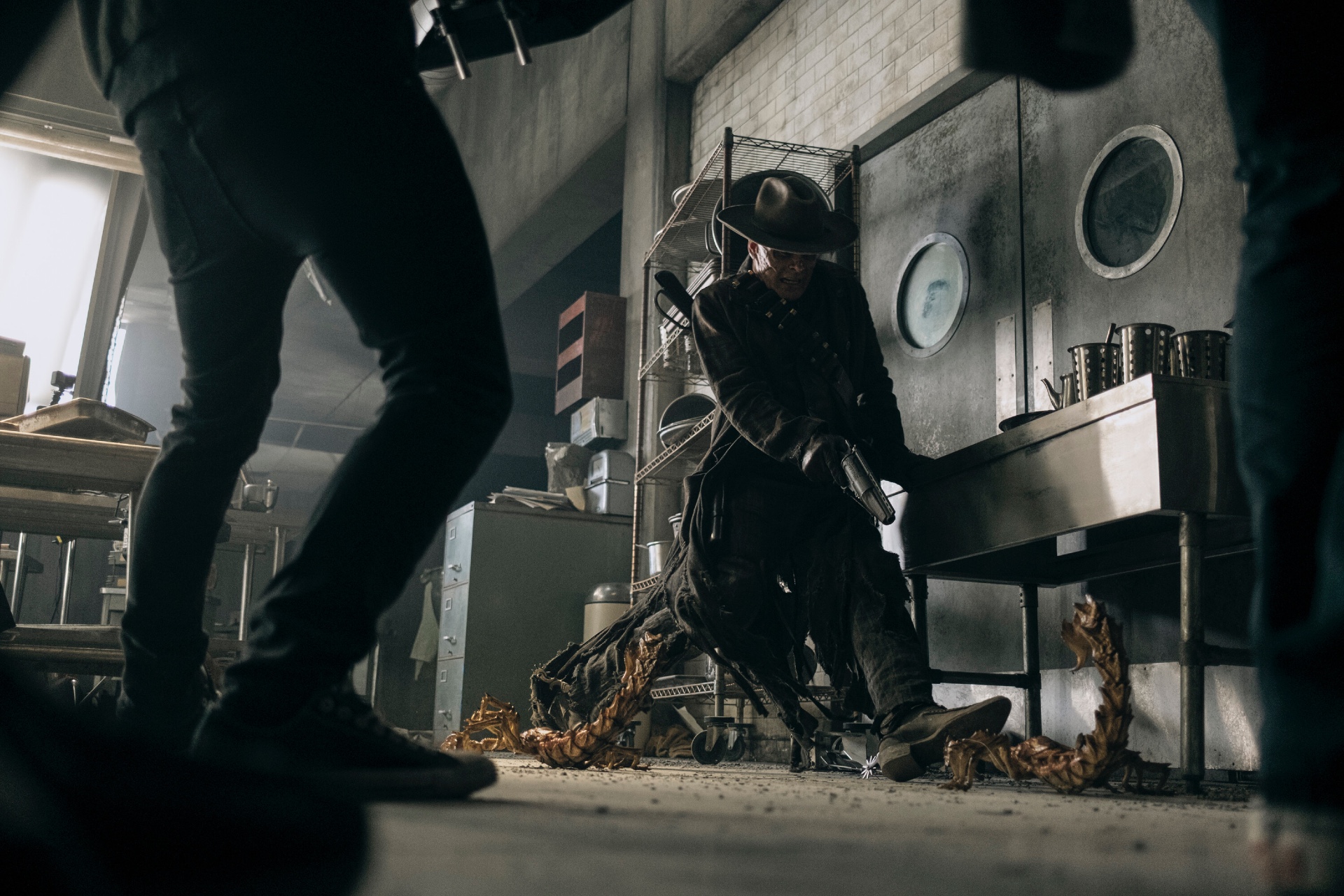 Walton Goggins' Ghoul faces some piercing issues in season two 'Fallout.'