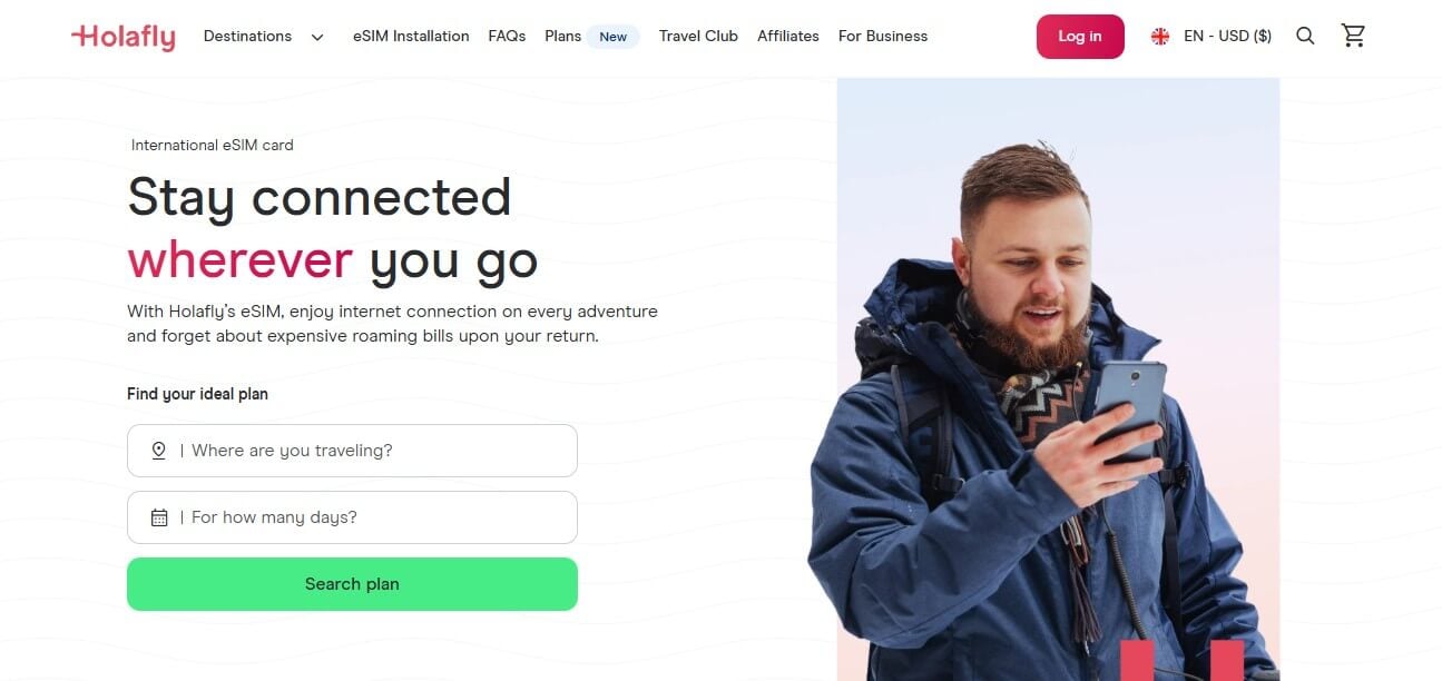 Holafly Esim International Travel