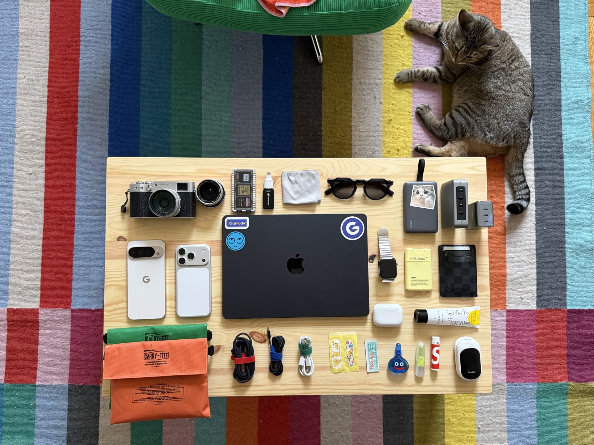 What's in Gizmodo senior consumer tech editor Raymond Wong's CES 2026 bag