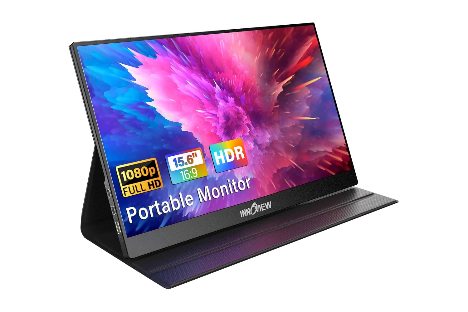 Mobiler Monitor Lenovo 15,6 Zoll Tragbarer Monitor FHD 1920x1080 IPS HDR – Gebraucht/generalüberholt, Funktioniert Wie Neu Portable Monitor 17