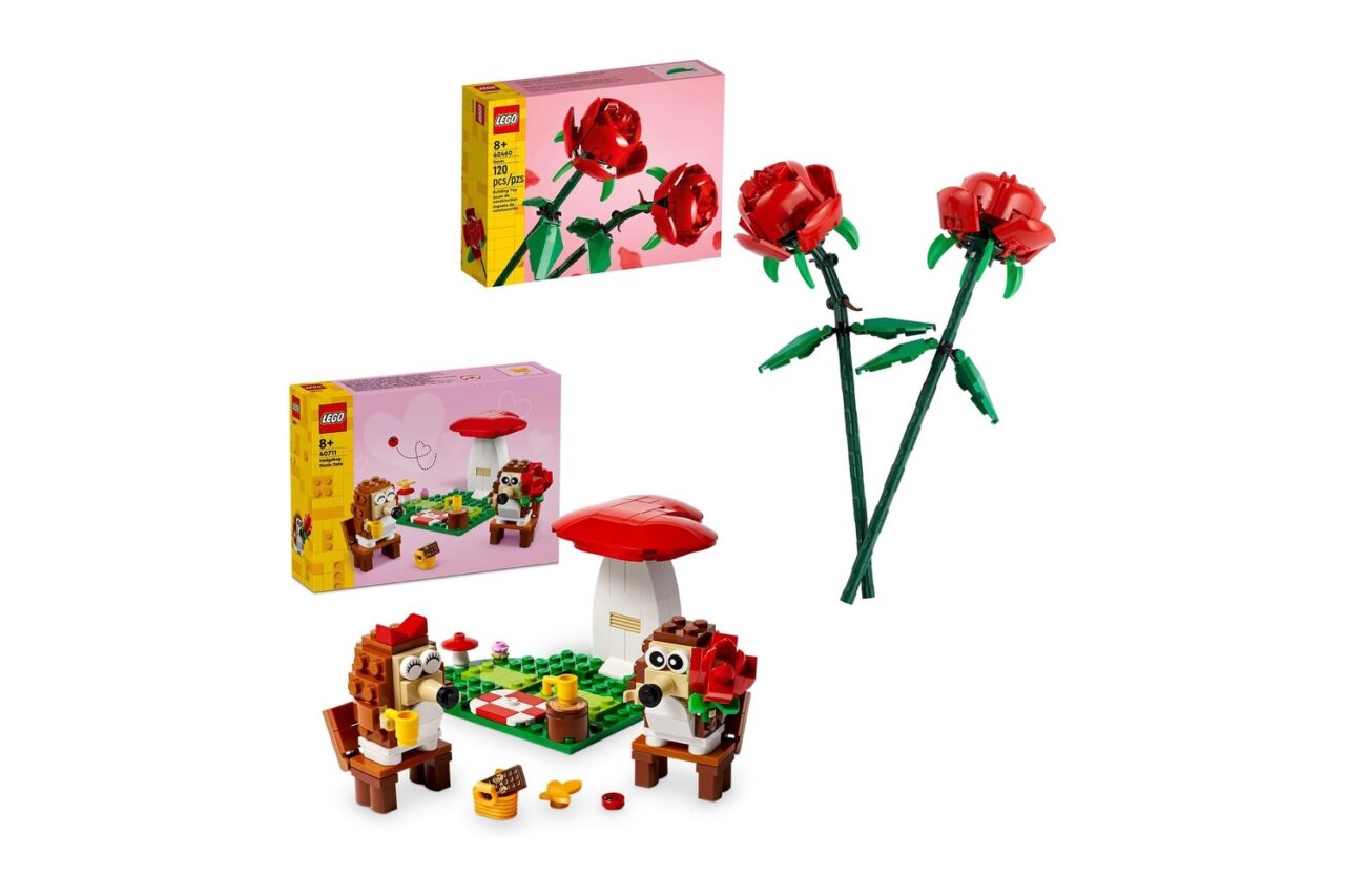 Lego Roses Hedgehog